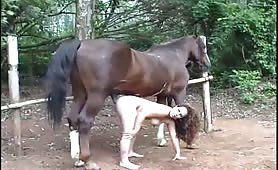 Sexy brazilian cumlover Kimberly loves taking a horse cock in her mouth & ass The birth of a teeny horse sl