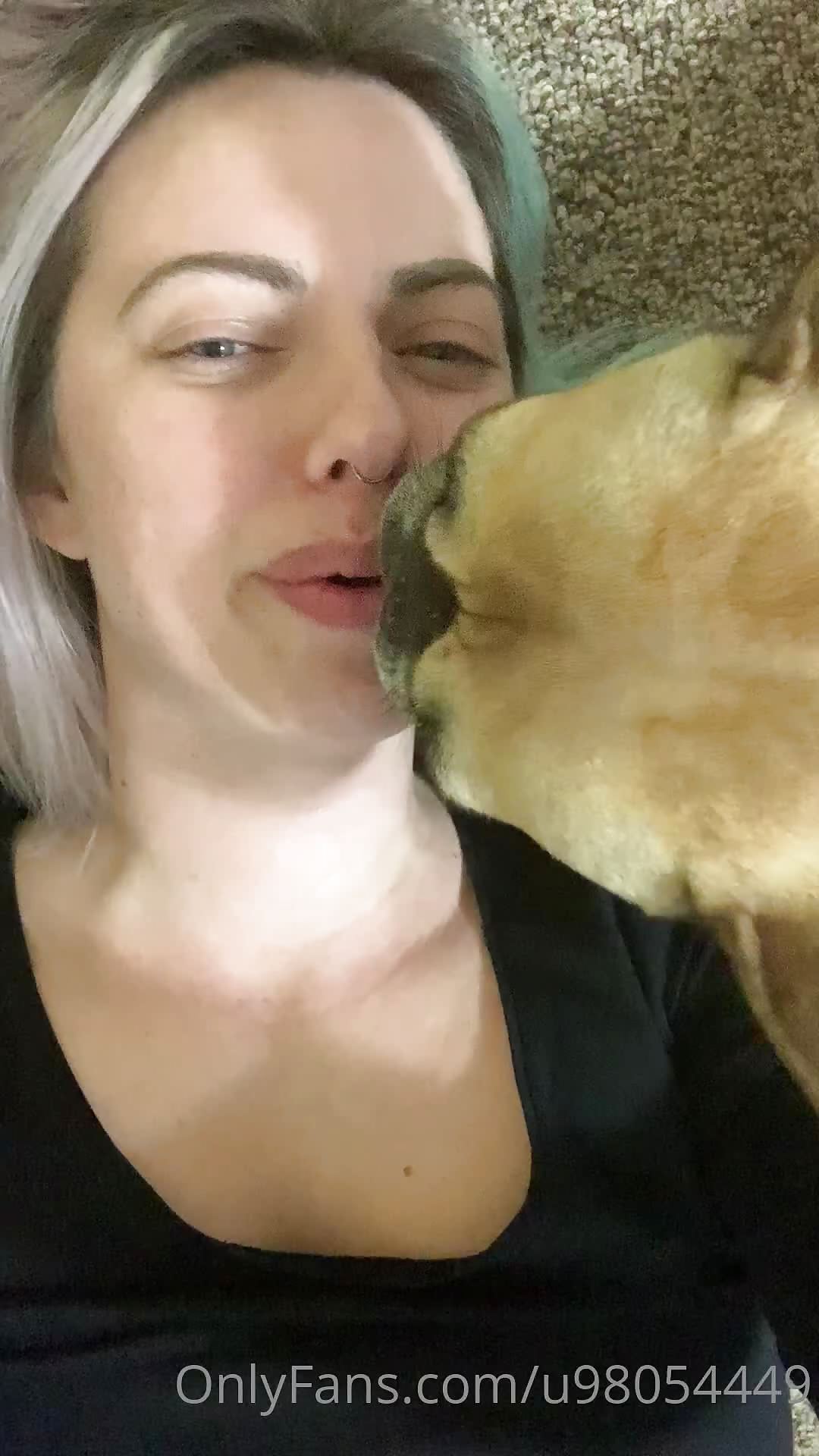 Make out with dog