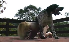 Josy anal dog sex