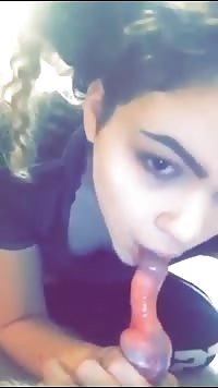 teen sucking dog