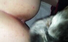 52733 wife with dog
