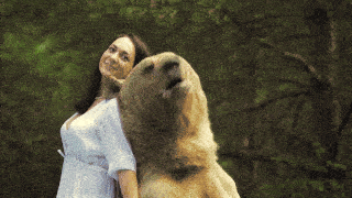 Session with a huge Bear