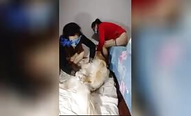 With Love from Chinise Amateur ladies and pets