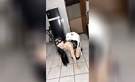 Kitchen fuck- Moonlie (k9girlllzz)